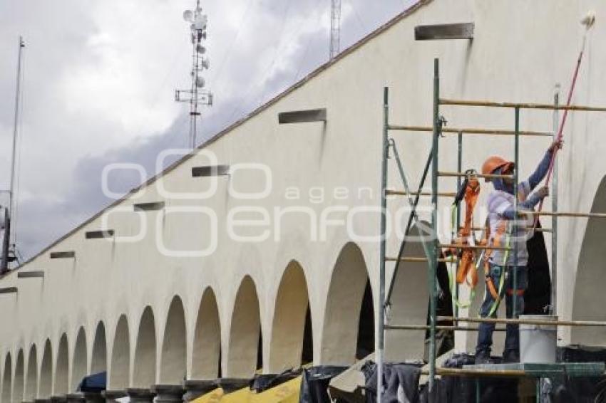 SAN PEDRO CHOLULA . REHABILITACIÓN PORTALES