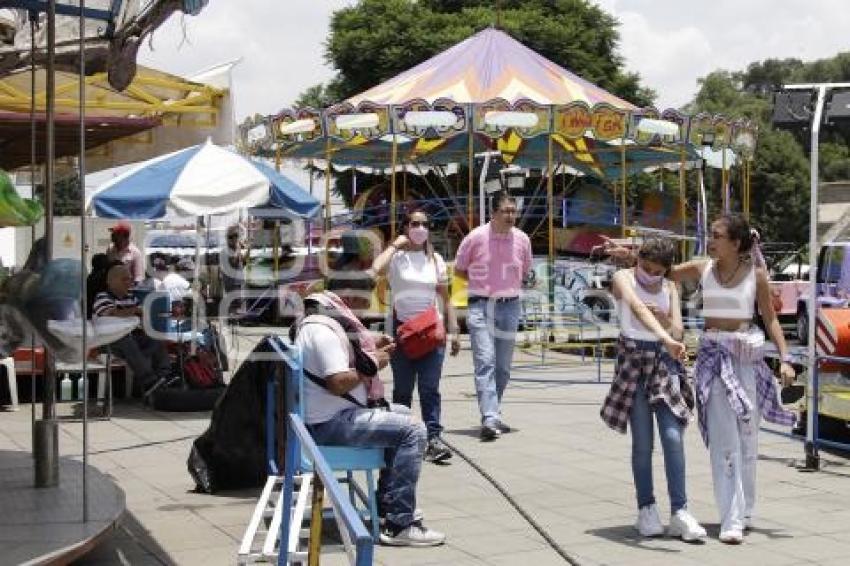 SAN PEDRO CHOLULA . JUEGOS MECÁNICOS