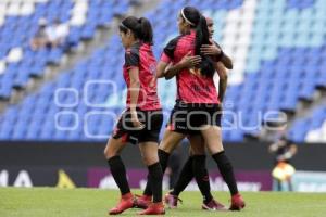 FÚTBOL FEMENIL . PUEBLA VS XOLAS