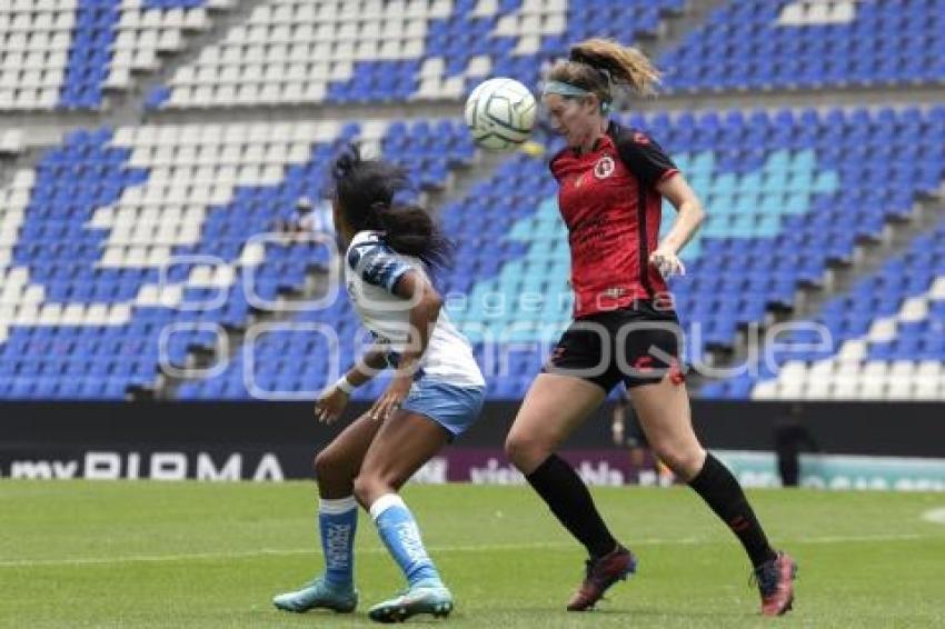 FÚTBOL FEMENIL . PUEBLA VS XOLAS