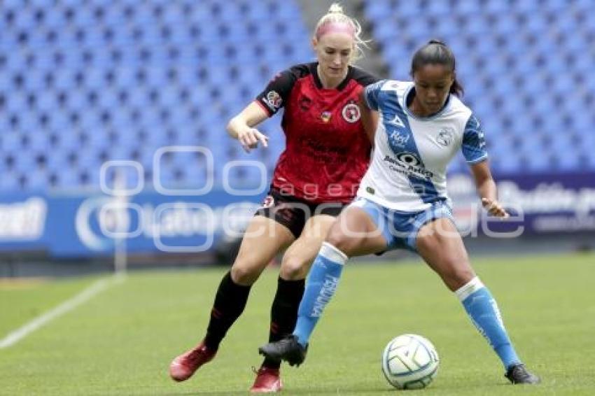 FÚTBOL FEMENIL . PUEBLA VS XOLAS