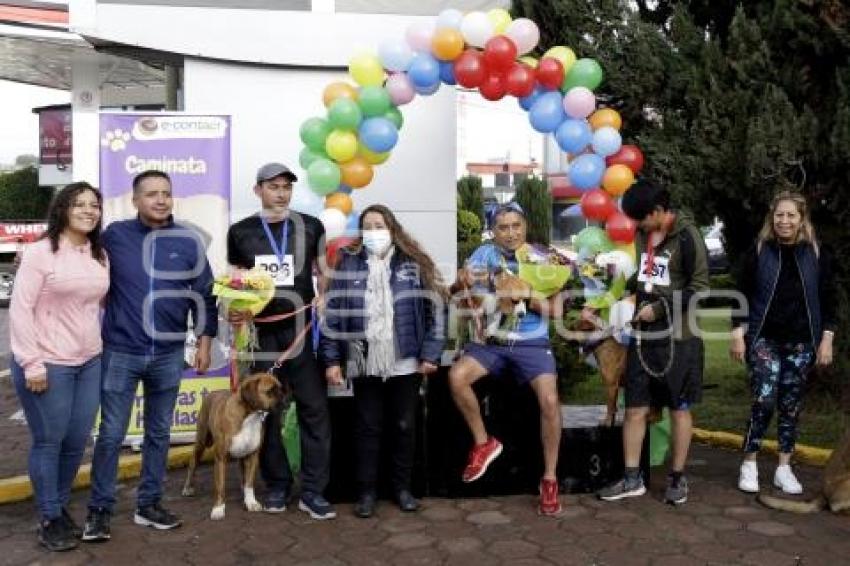 SAN ANDRÉS CHOLULA . CAMINATA CANINA