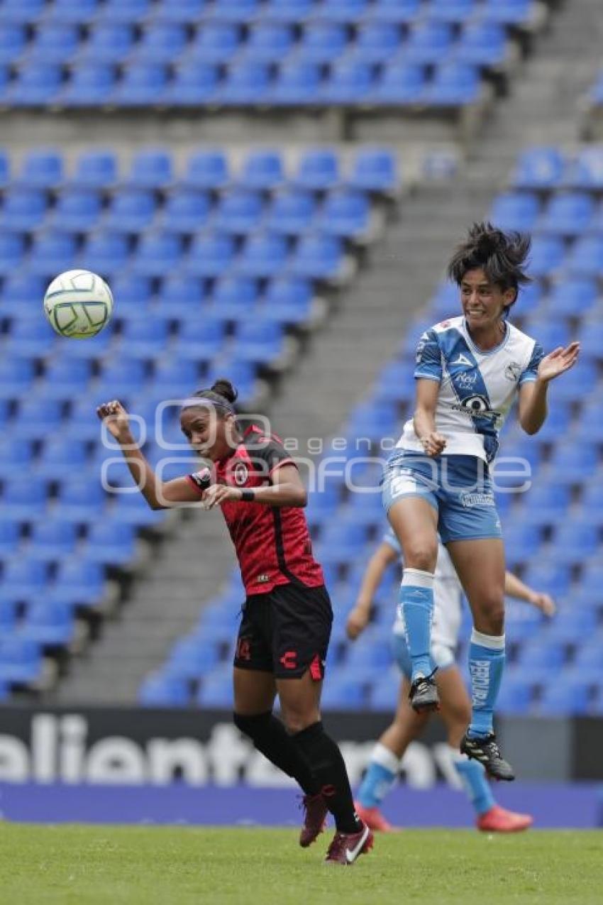 FÚTBOL FEMENIL . PUEBLA VS XOLAS