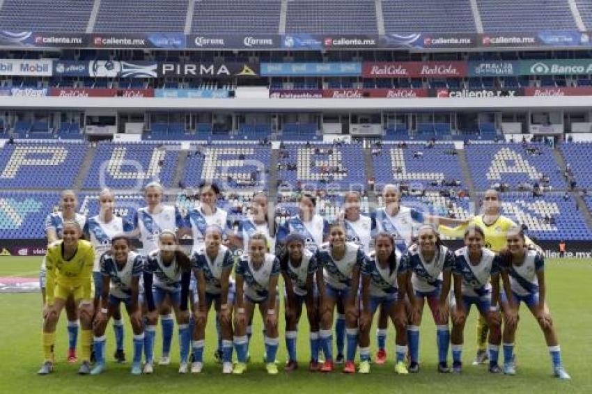 FÚTBOL FEMENIL . PUEBLA VS XOLAS