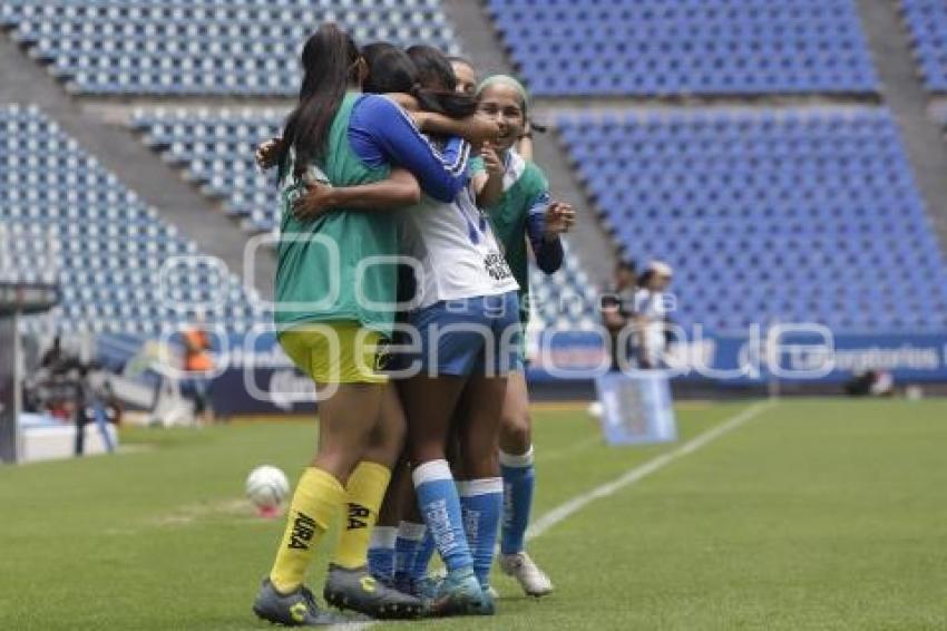 FÚTBOL FEMENIL . PUEBLA VS XOLAS