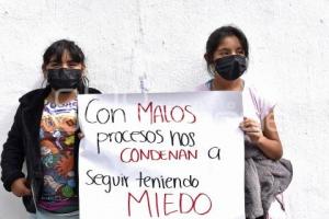 PROTESTA . FEMINICIDIO