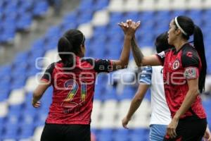 FÚTBOL FEMENIL . PUEBLA VS XOLAS