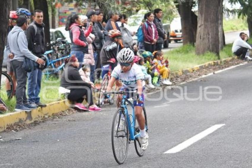 TLAXCALA . COMPETENCIA INFANTIL DE CICLISMO