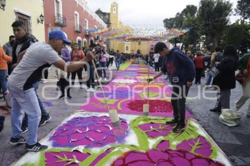 TLAXCALA . TAPETES HUAMANTLA