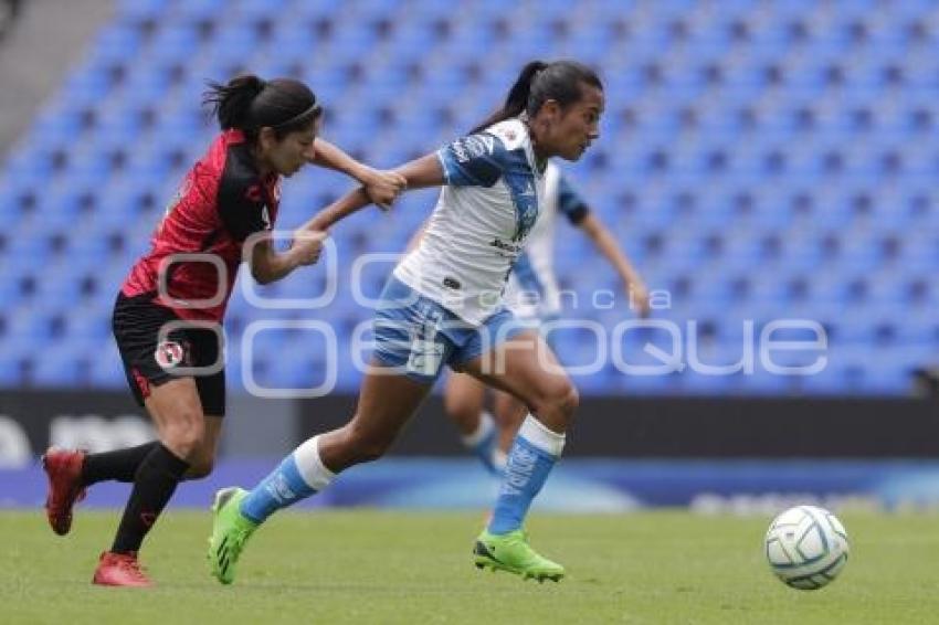 FÚTBOL FEMENIL . PUEBLA VS XOLAS