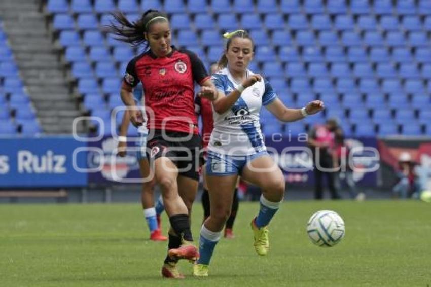 FÚTBOL FEMENIL . PUEBLA VS XOLAS