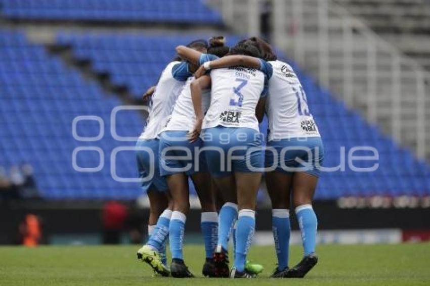 FÚTBOL FEMENIL . PUEBLA VS XOLAS