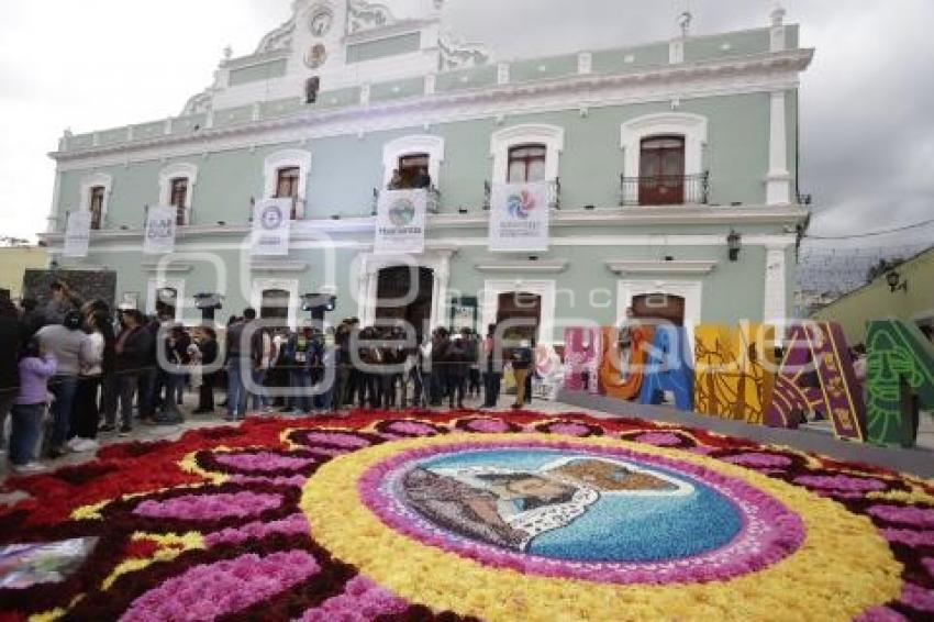 TLAXCALA . TAPETES HUAMANTLA