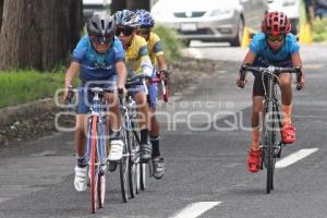 TLAXCALA . COMPETENCIA INFANTIL DE CICLISMO