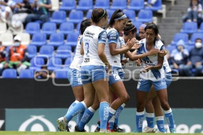 FÚTBOL FEMENIL . PUEBLA VS XOLAS