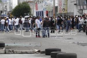 MANIFESTACIÓN COMERCIANTES 46 PONIENTE