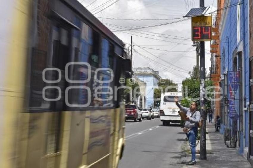 AYUNTAMIENTO . MEDIDORES DE VELOCIDAD