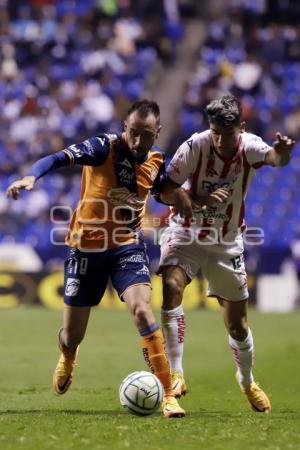 FÚTBOL . PUEBLA VS NECAXA