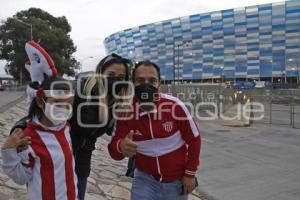 FÚTBOL . PUEBLA VS NECAXA