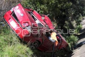 TLAXCALA . ACCIDENTE VIAL