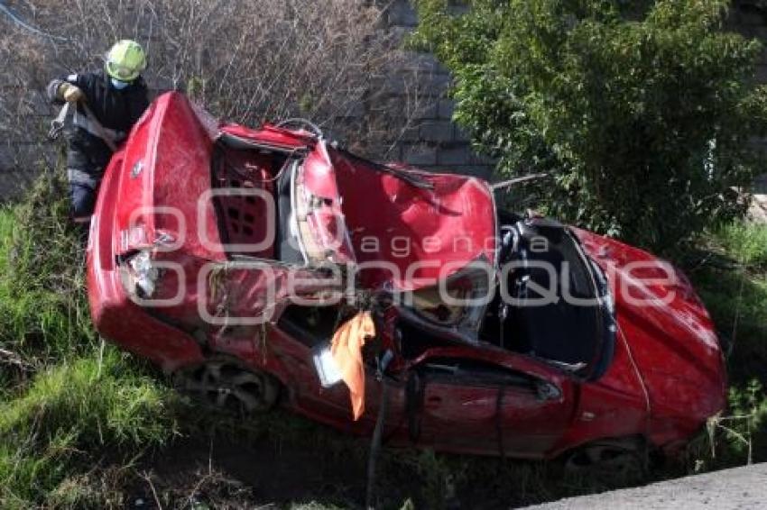 TLAXCALA . ACCIDENTE VIAL