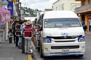 TLAXCALA . TRANSPORTE PÚBLICO