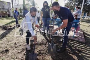 SAN ANDRÉS CHOLULA . JORNADA DE REFORESTACIÓN