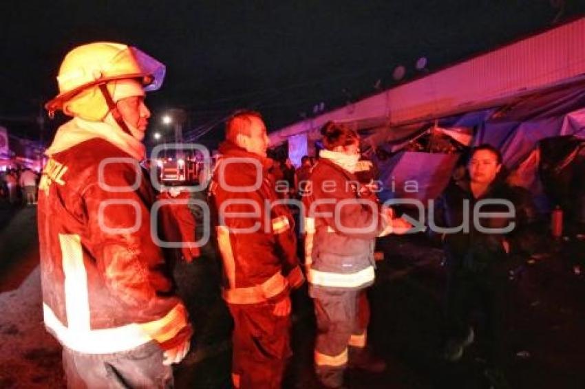 INCENDIO MERCADO ZAPATA