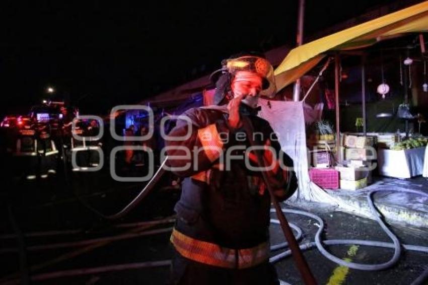 INCENDIO MERCADO ZAPATA