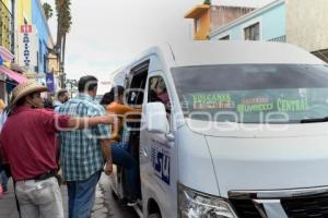 TLAXCALA . TRANSPORTE PÚBLICO