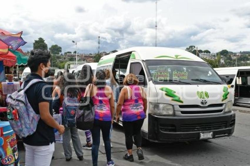 TLAXCALA . TRANSPORTE PÚBLICO