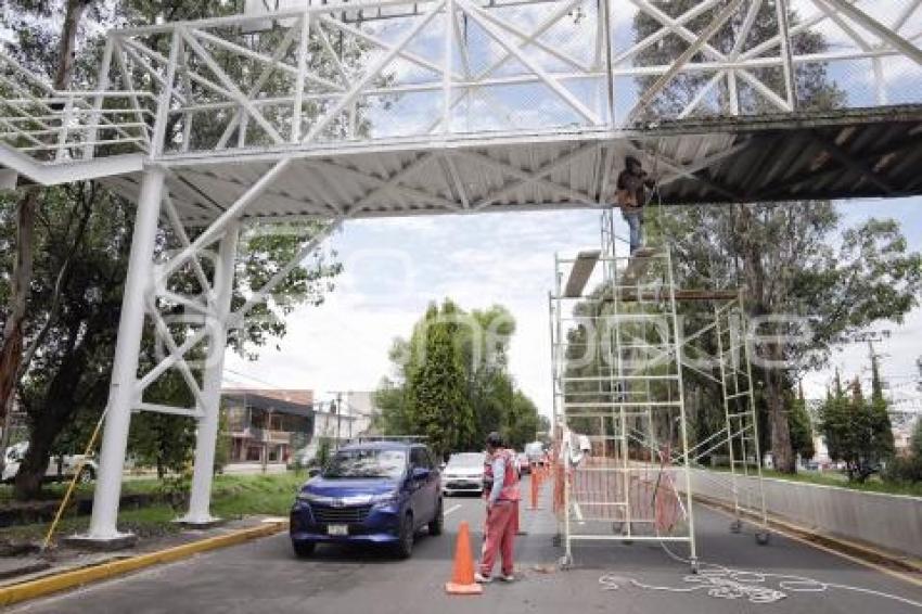 REHABILITACIÓN PUENTE PEATONAL