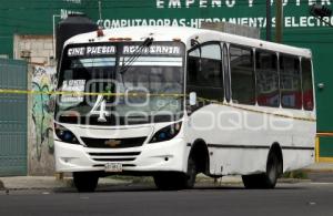 TRANSPORTE PÚBLICO . INFARTO 