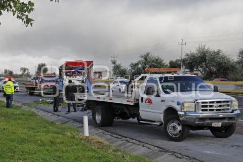 ACCIDENTE EN AUTOPISTA