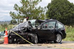 TLAXCALA . ACCIDENTE AUTOMOVILÍSTICO