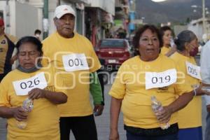 ACATLÁN . CAMINATA ADULTO MAYOR