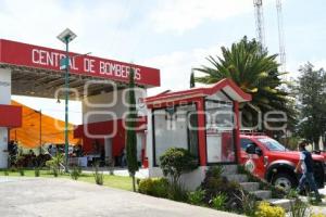 TLAXCALA . CEREMONIA DE BOMBEROS