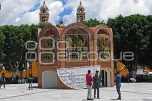 SAN ANDRÉS CHOLULA . ADORNOS PATRIOS