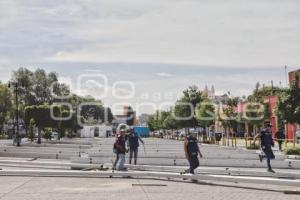 PREPARATIVOS FERIA SAN PEDRO CHOLULA