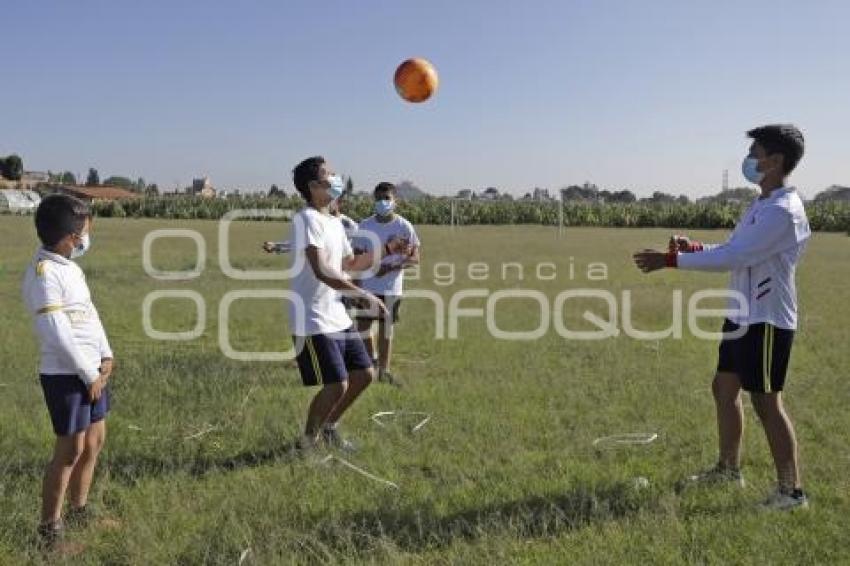 SAN ANDRÉS CHOLULA . UNIDAD DEPORTIVA