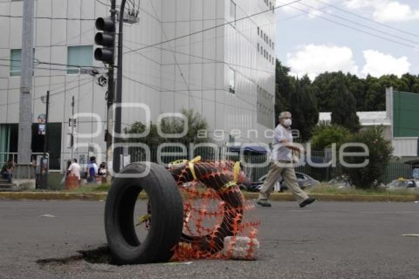 HUNDIMIENTO . DIAGONAL DEFENSORES