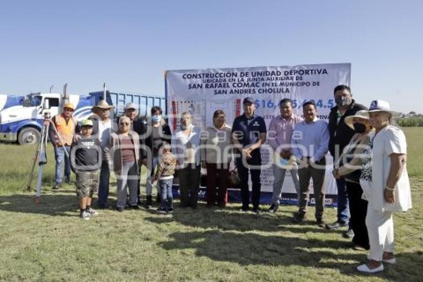 SAN ANDRÉS CHOLULA . UNIDAD DEPORTIVA