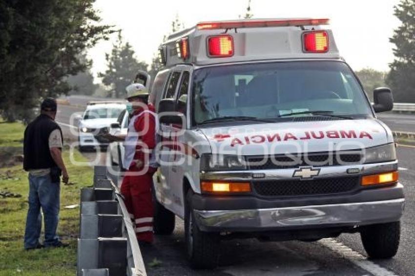 TLAXCALA . INCENDIO TRAILER