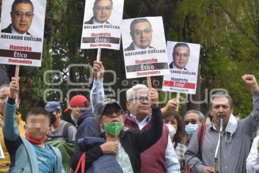 MANIFESTACIÓN ABELARDO CUELLAR