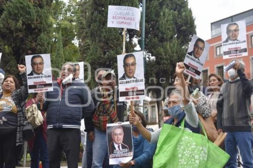 MANIFESTACIÓN ABELARDO CUELLAR