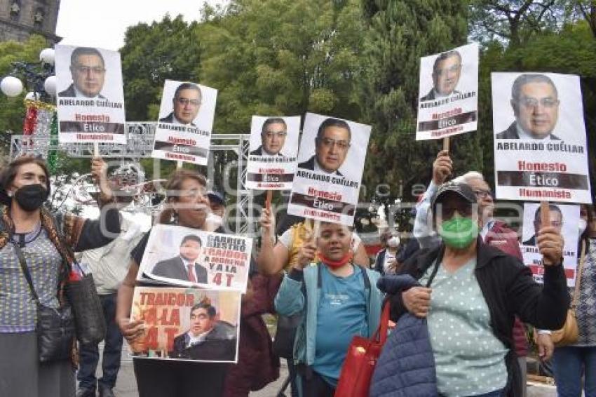 MANIFESTACIÓN ABELARDO CUELLAR