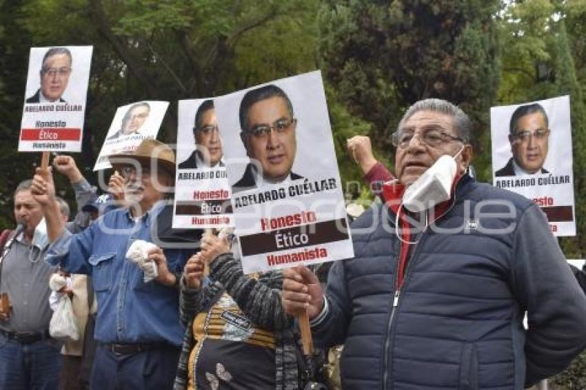 MANIFESTACIÓN ABELARDO CUELLAR