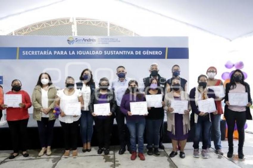 SAN ANDRÉS CHOLULA . TALLERES DE EMPODERAMIENTO