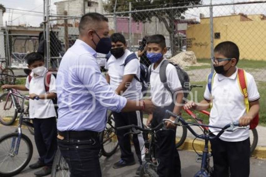 SAN ANDRÉS CHOLULA . REHABILITACIÓN CICLOVÍA