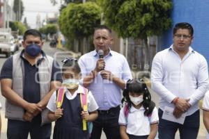 SAN ANDRÉS CHOLULA . REHABILITACIÓN CICLOVÍA